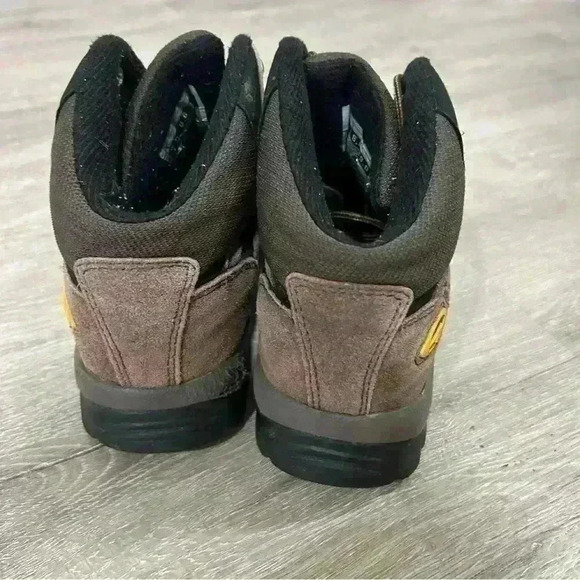 Hi-Tec Men's Size 7 M Brown Suede Nova Lite II Mid Hiking Work Outdoor Boots - Picture 5 of 7